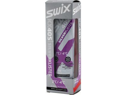 307739 swix klister kx40s fialovy stribrny 55g