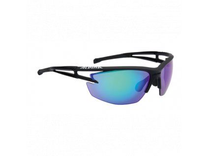 309653 alpina eye 5 hr cm black matt green mirror