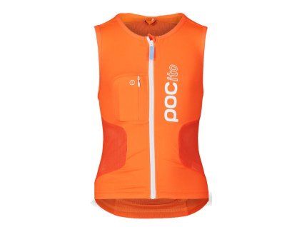 POC POCito VPD Air Vest - Fluorescent Orange (Velikost S (100-120 cm))