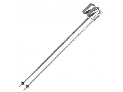 Leki Bliss 19/20 - Gunmetall-black-white (Velikost 125)