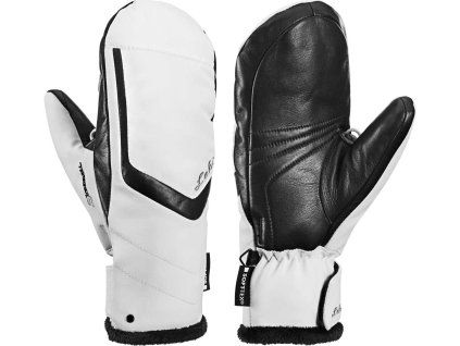 Leki Stella S Lady Mitt 19/20 - White-Black (Velikost 8,5)
