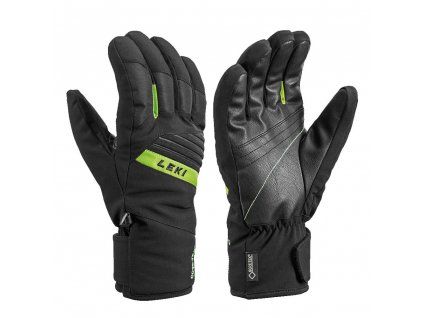 Leki Space GTX 19/20 - Black-Lime (Velikost 11)