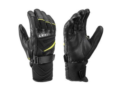 Leki Griffin S 19/20 - Black-yellow (Velikost 11)