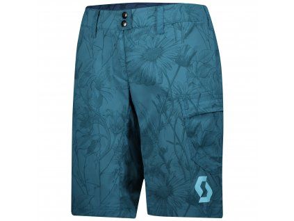 SCOTT Shorts W's Trail Flow Lunar blue (Velikost XL)