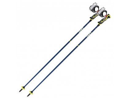 Leki Carbon 14 3D 2020/21 - bluemetallic-neonyellow-white (Velikost 135)