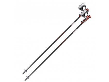 LEKI Airfoil 3D 20/21 - black-fluorescent red-white (Velikost 135)