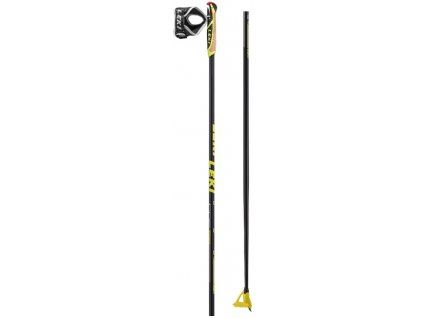 LEKI Poles PRC 850 - black-neonyellow-white (Velikost lyží 180)