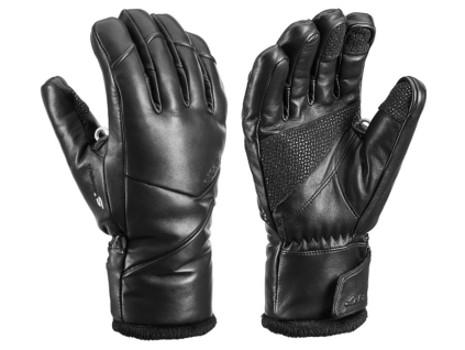 LEKI Fiona S Lady mf touch - black (Velikost 8)