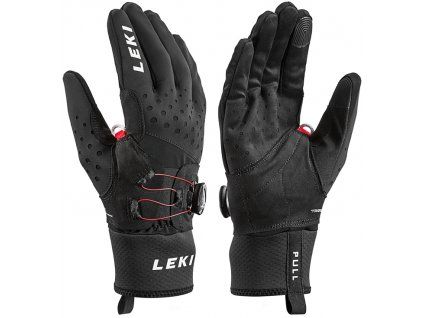 350546 1 leki gloves nordic tune shark boa black velikost 11