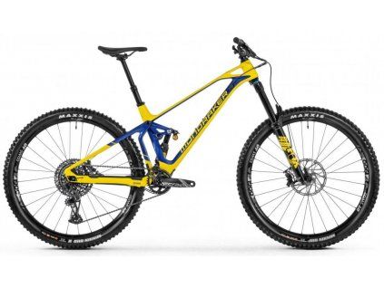 Mondraker Superfoxy Carbon R 2021 - yellow/blue (Velikost XL)