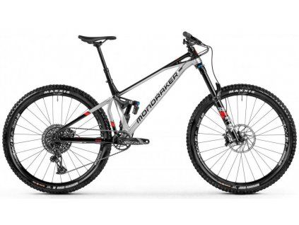 Mondraker Superfoxy R 2021 - silver/black/red (Velikost XL)