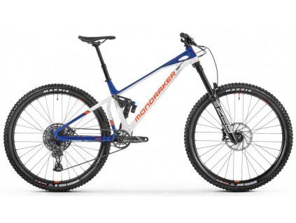 Mondraker Superfoxy 2021 - white/blue/orange (Velikost XL)