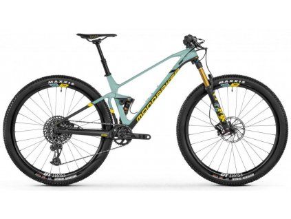 Mondraker F-Podium DC Carbon R 2021 - green/carbon/yellow (Velikost XL)