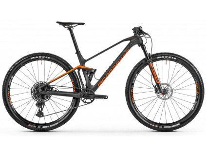 Mondraker F-Podium Carbon 2021 - carbon/orange/grey (Velikost XL)