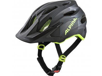 358619 alpina carapax jr 2022 black neon yellow matt