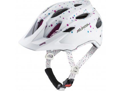 358622 alpina carapax jr 2022 white polka dots matt