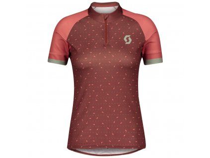 Scott Shirt W's Endurance 30 - Red (Velikost XL)