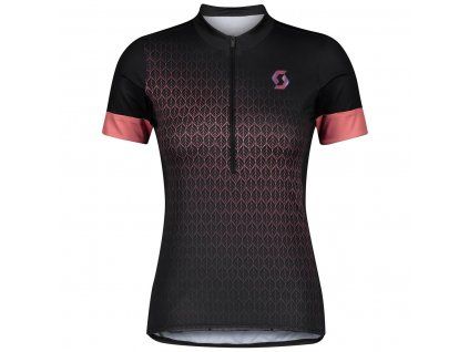 Scott Shirt W's Gravel Contessa - Black/Pink (Velikost XL)