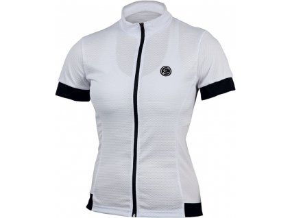 Dámský cyklistický dres Etape DONNA bílá (Velikost S)