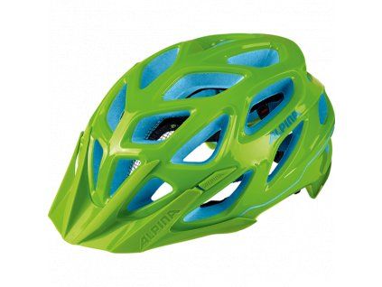Alpina Mythos 3.0 neon green-blue (Velikost 57-62)