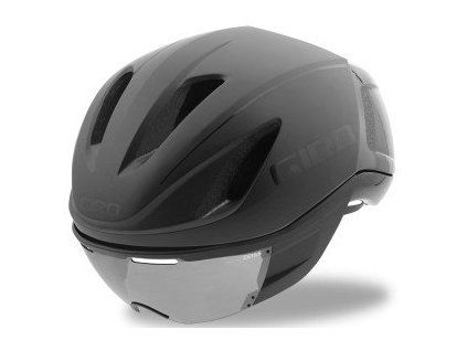GIRO VANQUISH MIPS MAT BLACK/GLOS BLACK 2022 (Velikost L 59-63)