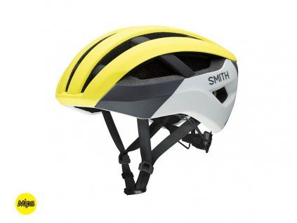 Smith NETWORK MIPS 2022 - Matte Neon Yellow Viz (Velikost L (59-62))