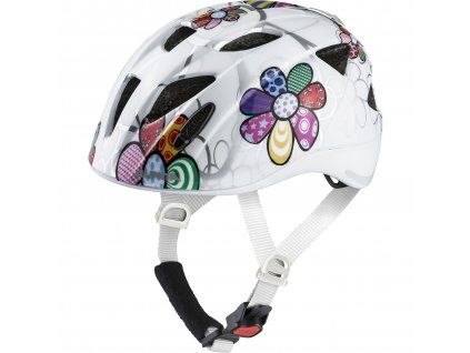 ALPINA XIMO FLASH 2022 - white flower gloss (Velikost 49-54)