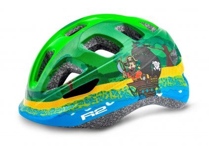 R2 BUNNY ATH28A 2021 - zelená, modrá (Velikost XS)