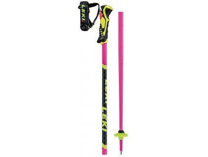 LEKI WCR Lite SL 3D 20/21 - neonpink-black-neonyellow (Velikost 120)