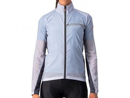 Castelli SQUADRA STRETCH  W JACKET / silver gray/dark gray (Velikost S)