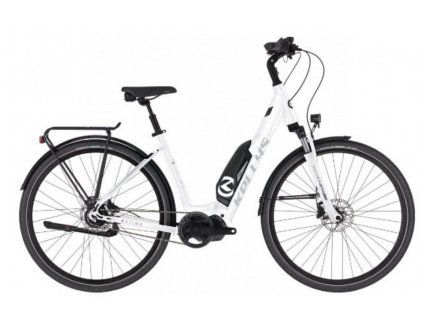 KELLYS Estima 10 SH 2023 - 28" / 504Wh / White (Velikost M)