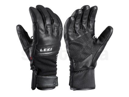 Leki Lightning 3D, black-white (Velikost 11)