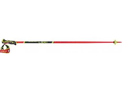 Leki Poles WCR TBS SL 3D - bright red-black-neonyellow (Velikost 130)