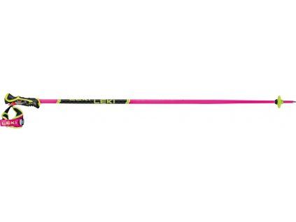 Leki Poles WCR TBS SL 3D - neonpink-black-neonyellow (Velikost 125)