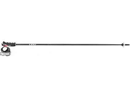 Leki Poles Carbon HX 3D - black-white-dark anthracite (Velikost 130)