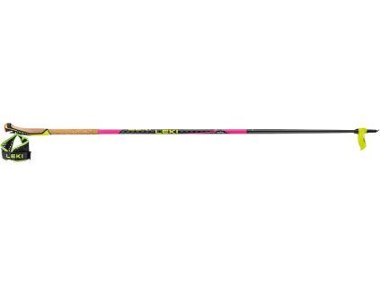 Leki Poles Mezza Race - neonpink-black-neonyellow (Velikost 150)