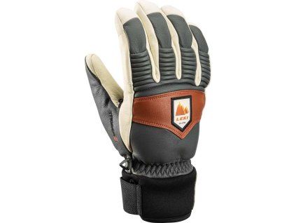 Leki Patrol 3D - graphite-off white-maroon (Velikost 11)