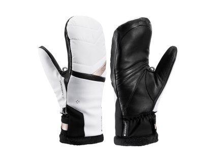 373407 leki snowfox 3d lady mitt white gold velikost 8 5