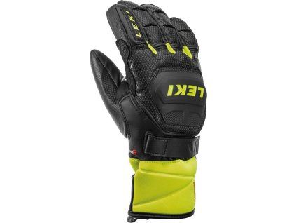 Leki Worldcup Race Flex S Junior - black-ice lemon (Velikost 8)