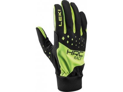 Leki HRC Race - black-neon yellow (Velikost 11)