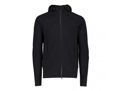 POC M's Merino Zip Hood - Uranium black (Velikost XXL)