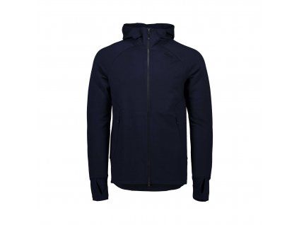 POC M's Merino Zip Hood - Turmaline Navy (Velikost XXL)