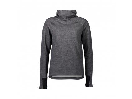 POC W's Merino Hood - Sylvanite Grey Melange (Velikost XS)