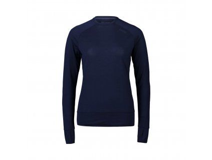 POC W's Light Merino Jersey - Turmaline Navy (Velikost XS)