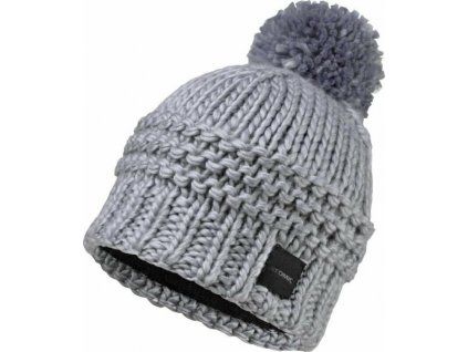 1012066941.atomic w alps pom beanie bluish grey uni al511103s čapka