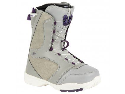 Nitro FLORA TLS grey-purple 22/23 (Velikost 250)