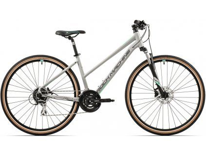 Rock Machine CrossRide 300 lady 2023 - gloss grey/grey/mint (Velikost L)
