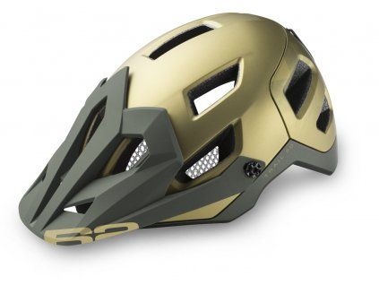 R2 TRAIL 2.0 - olivově zelená/khaki zelená metalická mat