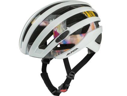 Alpina CARAPAX 2.0 - Michael Cina white gloss (Velikost 52-57)
