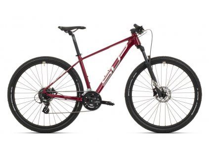 Superior XC 819 2022 - Gloss Dark Red/Silver (Velikost XL)